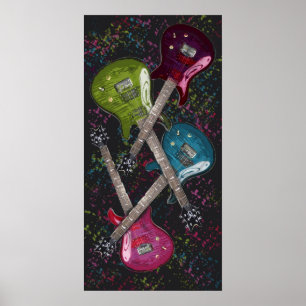 Affiche Fetti de guitare, Copyright Karen J Williams