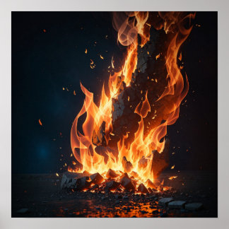 Affiche feu