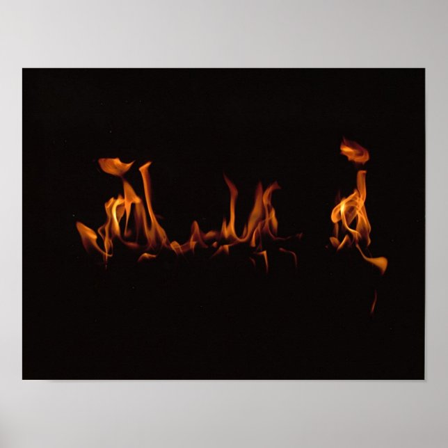 Affiche feu (Devant)