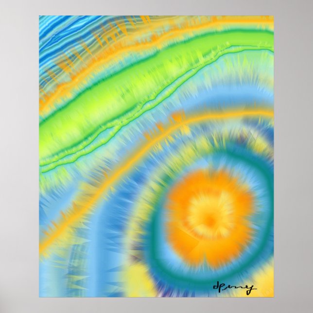 AFFICHE "FEU" (Devant)