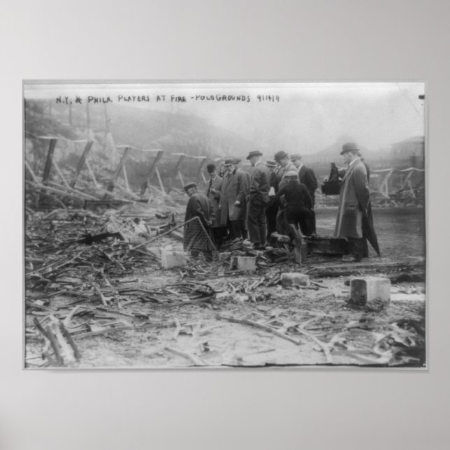 Affiche FEU à Polo Grounds, New York 1911 (Devant)