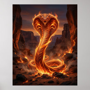 Affiche Feu Cobra Ember Canyon