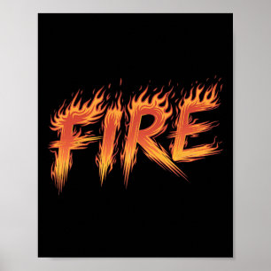 Affiche Feu Costume d'Halloween Couples correspondants à l