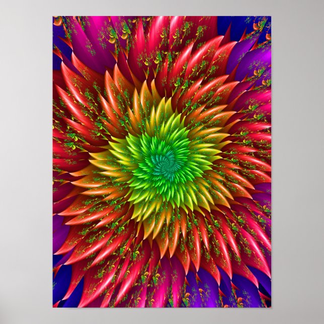 Affiche Feu d'artifice (Devant)