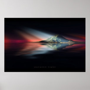 Affiche feu d'automne