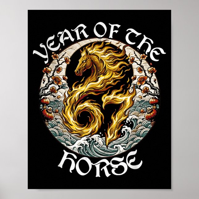 Affiche Feu de cheval d'anime Srit 2026-7 Mythique Zodiaqu (Devant)