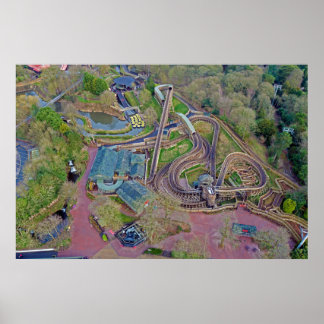 Affiche Feu de drone de Wicker Man | Alton Towers Resort