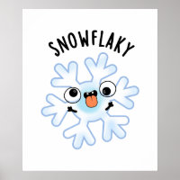Feu de neige amusant Flake Pun de neige
