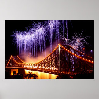 Affiche Feu de rivière