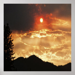 Affiche Feu de Wallows dans le ciel.....