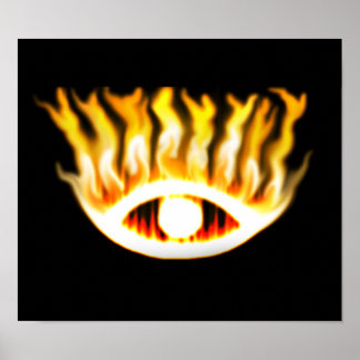 Affiche Feu des yeux