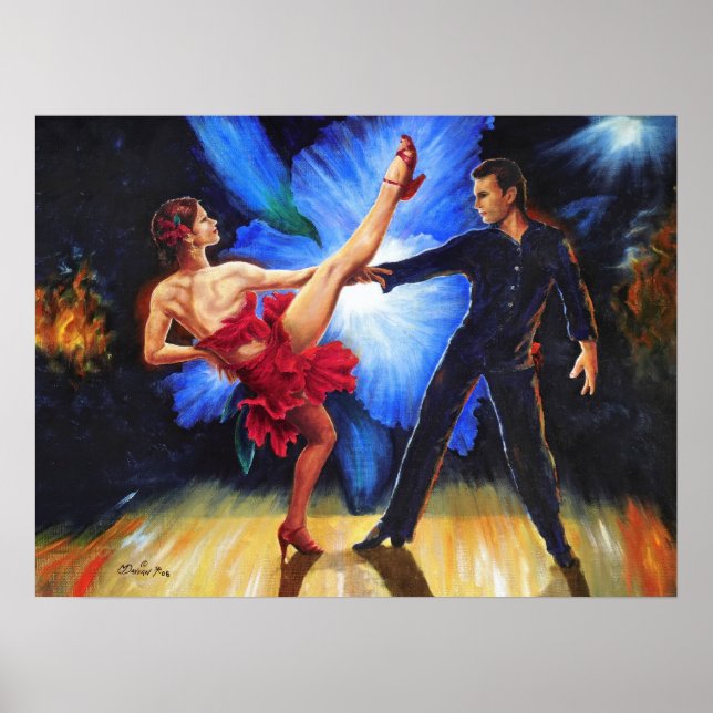 Affiche Feu d'orchidée (Devant)