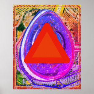 Affiche Feu élémentaire dans Ether Meditation Aid Tattva