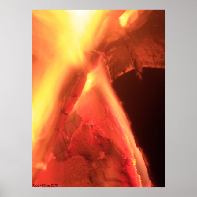 Affiche Feu et bois (Devant)