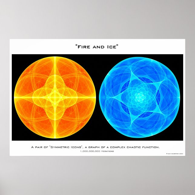 Affiche Feu et glace (Devant)