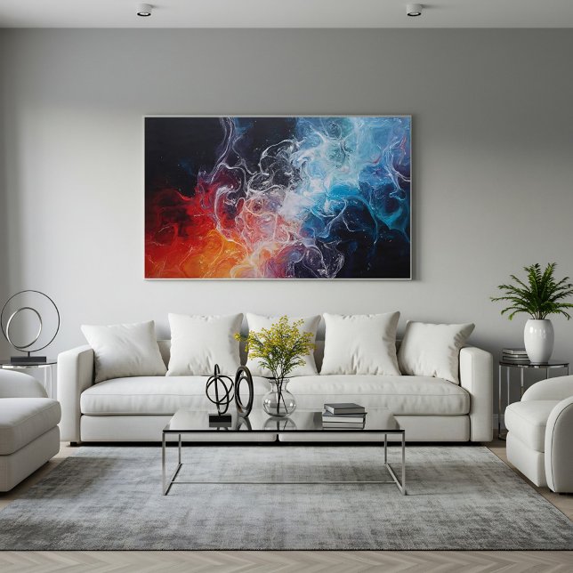 Affiche Feu et glace en mouvement (Créateur téléchargé)