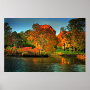 Affiche Feuillage d'automne
