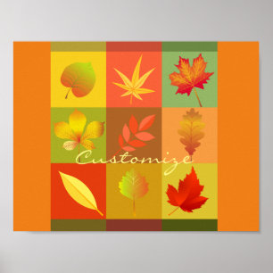 Affiche Feuillage d'automne Feuilles d'automne Thunder_Cov