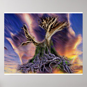 Affiche Feuillage majestueux