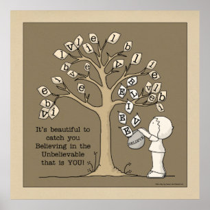 Affiche feuille contagieux de Be'LEAVES'-