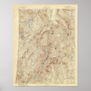 Affiche Feuille de 8 les Cornouailles