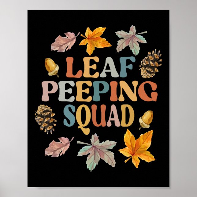 Affiche FEUILLE DE PAIN SQUAD Chute Folithe Feuilles Pouls (Devant)