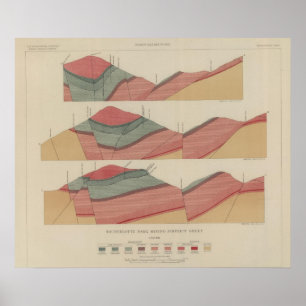 Affiche Feuille de secteur d'extraction de parc de