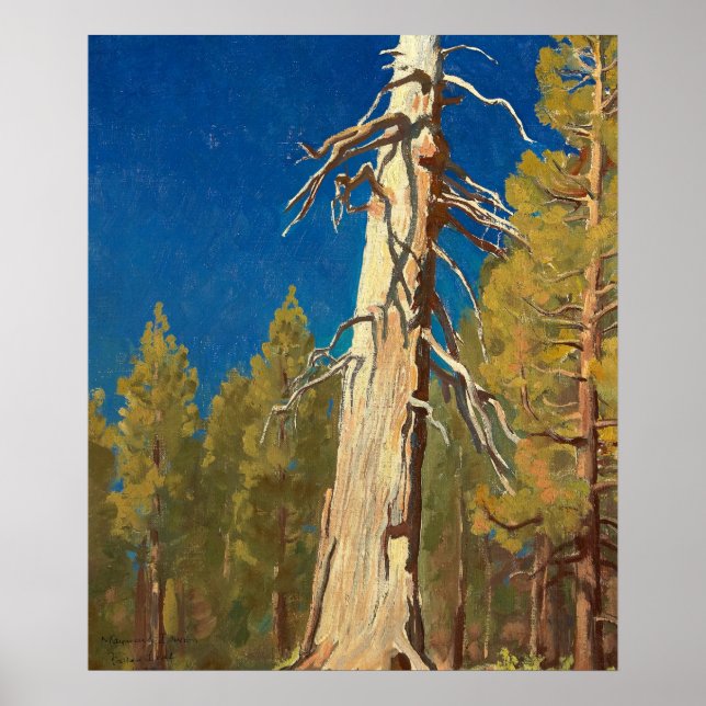 Affiche Feuille tombée par Maynard Dixon (Devant)