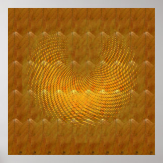 Affiche Feuilles ailés #4