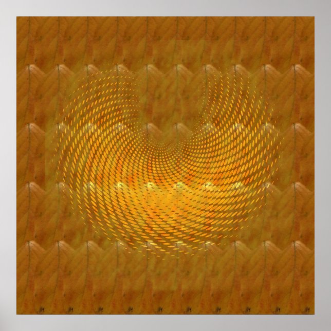 Affiche Feuilles ailés #4 (Devant)