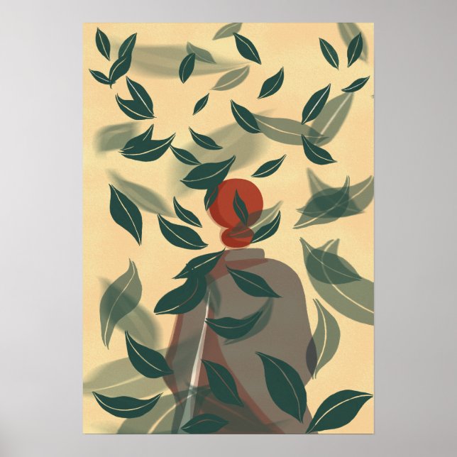 Affiche Feuilles dansantes (Devant)