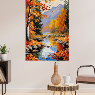 Affiche Feuilles d'automne