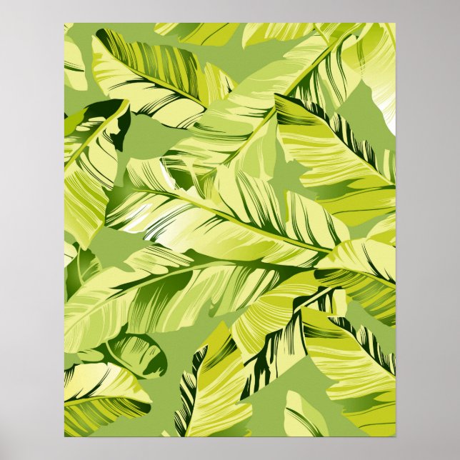 Affiche Feuilles de bananier 5 (Devant)