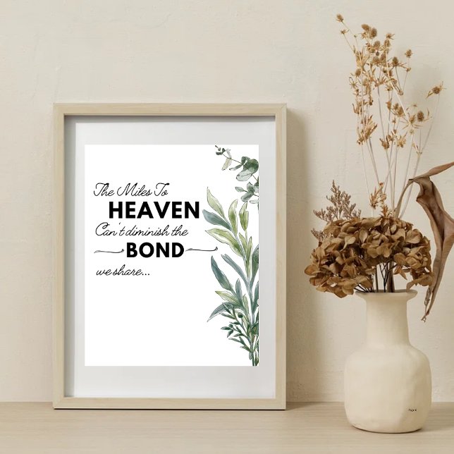 Affiche Feuilles d'Eucalyptus En Souvenir Amoureux (Créateur téléchargé)