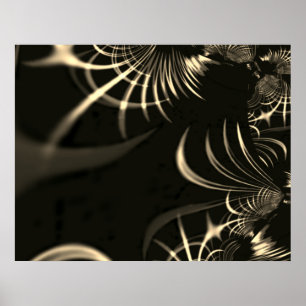 Affiche Feuilles d'herbe sèche ou d'épines tordues ? Coule