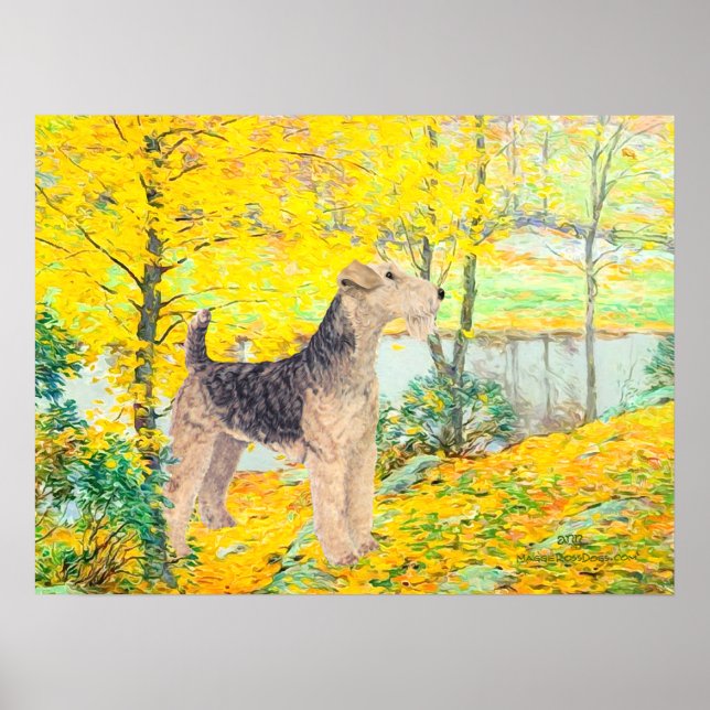 Affiche Feuilles Jaunes (Devant)