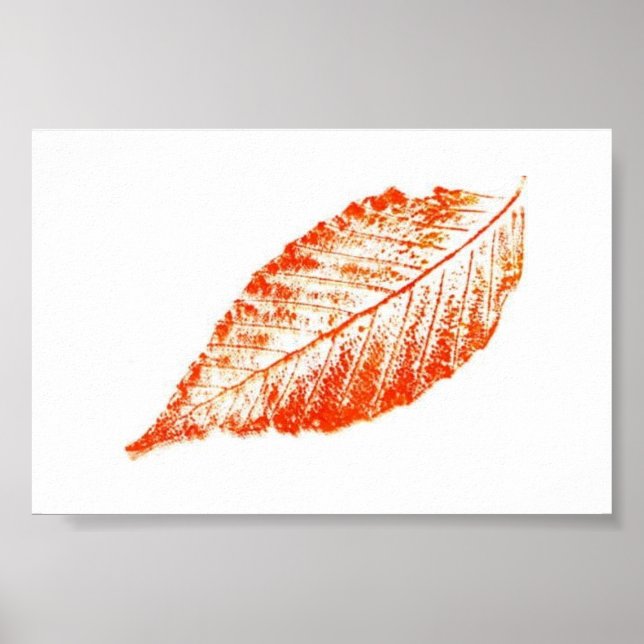 Affiche Feuilles Nature Imprimer Mini-Poster (Devant)