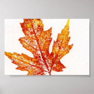 Affiche Feuilles Nature Imprimer Mini-Poster