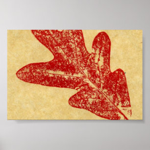 Affiche Feuilles Nature Imprimer Mini-Poster