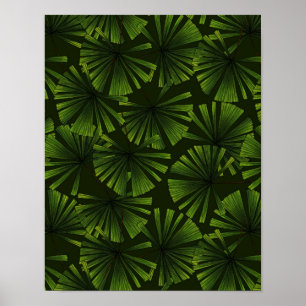 Affiche Feuilles Palm