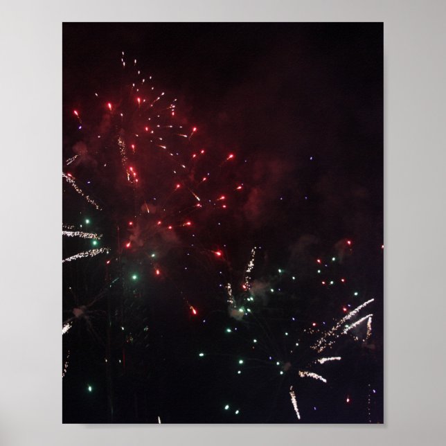 Affiche Feux d'artifice (Devant)