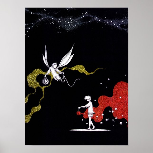 Affiche Feux d'artifice dans ma mémoire. (Devant)