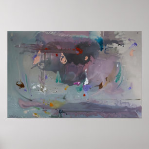 Affiche Feux d'artifice gris - 2000 Helen Frankenthaler -