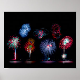 Affiche Feux d'artifice magiques
