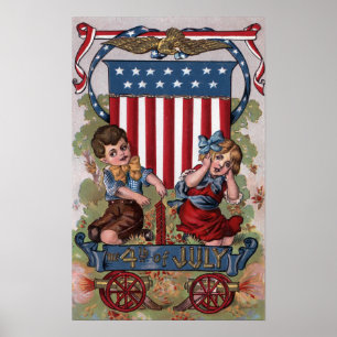 Affiche Feux d'éclairage pour enfants