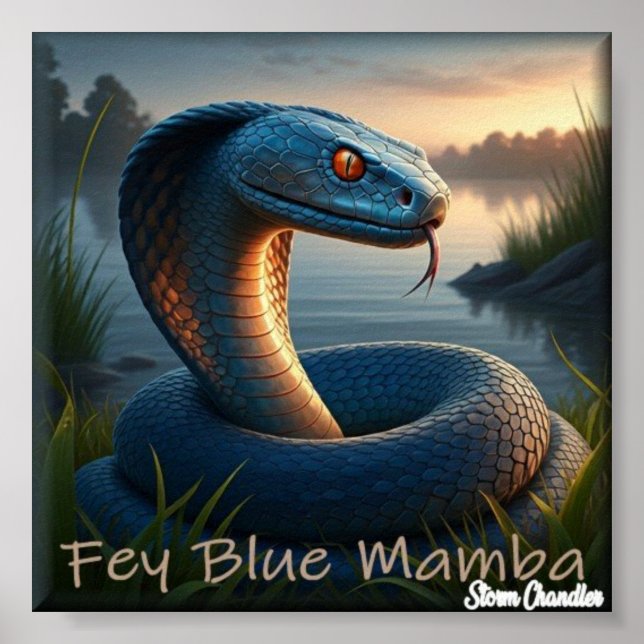 Affiche Fey Blue Mamba (Devant)