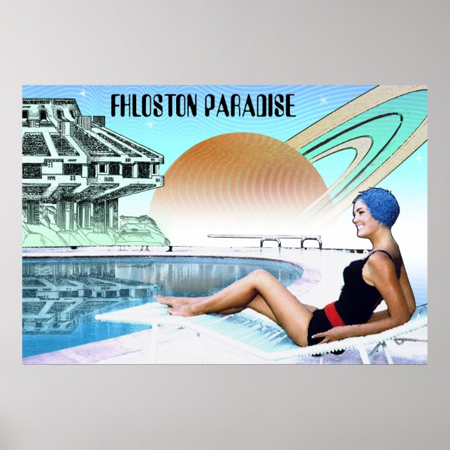 Affiche Fhloston Paradise ~ Voyage interplanétaire (Devant)