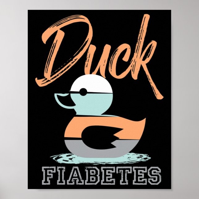 Affiche Fiabetes de canard  (Devant)