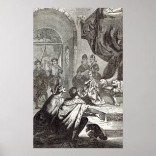 Affiche Fiançailles de la princesse française à Richard