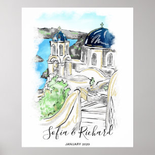 Affiche Fiançailles, proposition, cadeau d'anniversaire